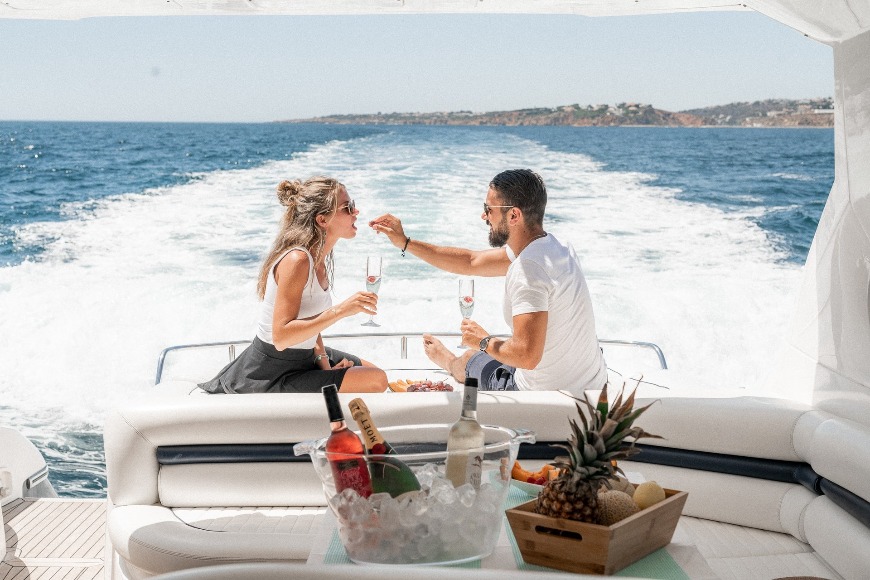 Celebrate a special occasion in Greece the right way yacht inside body of article